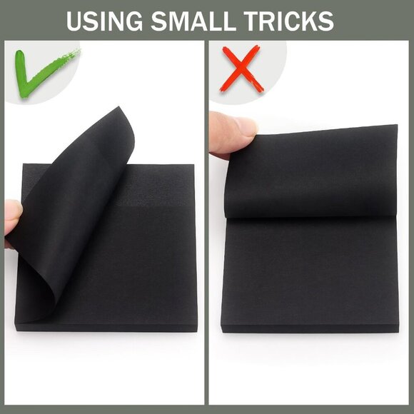 Sticky Notes 3x3 Self-Stick Notes Bright Colors Sticky Notes 4 Pads 90 Sheets/Pa - Picture 5 of 7